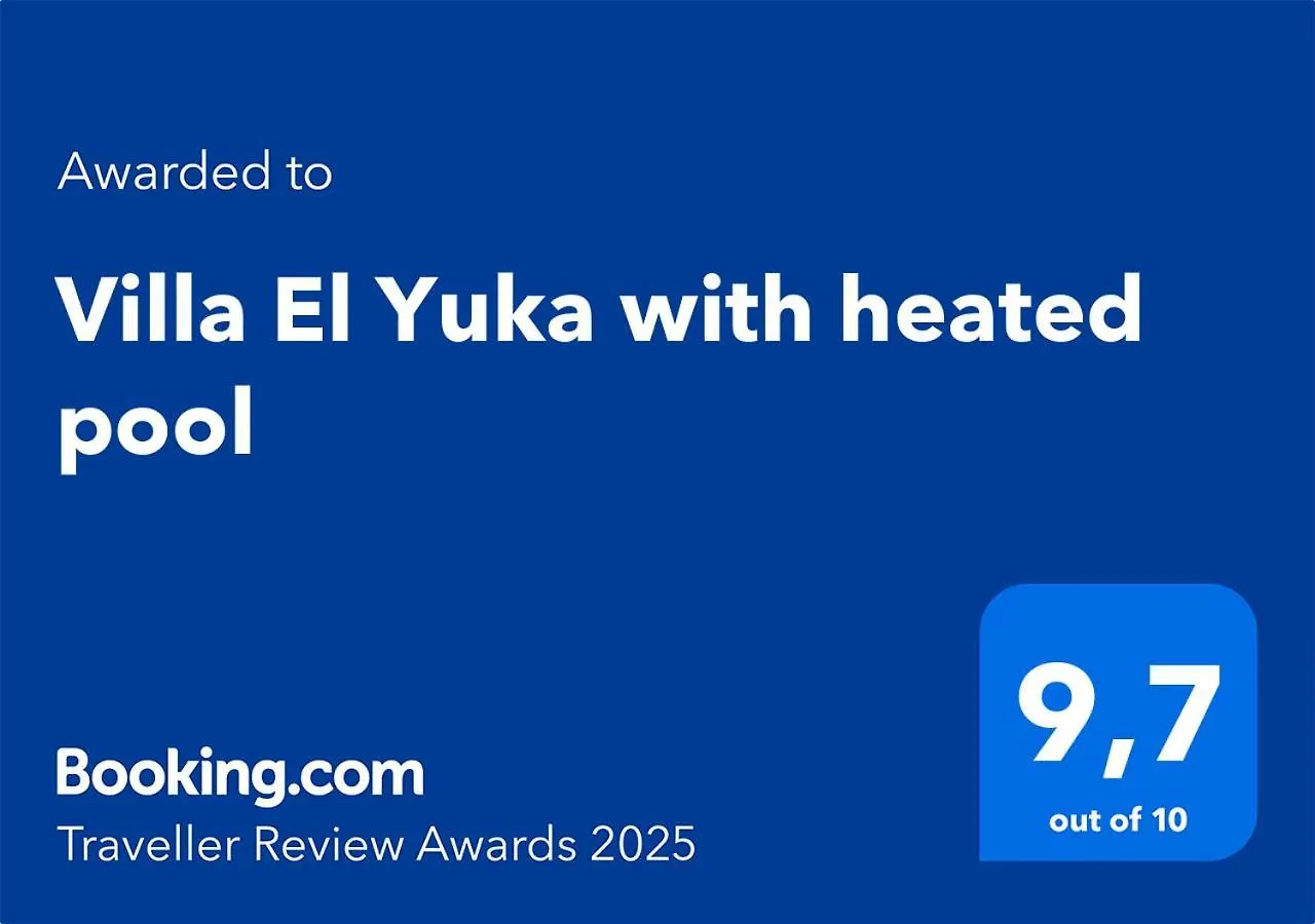 Villa El Yuka With Heated Pool Callao Salvaje Hiszpania